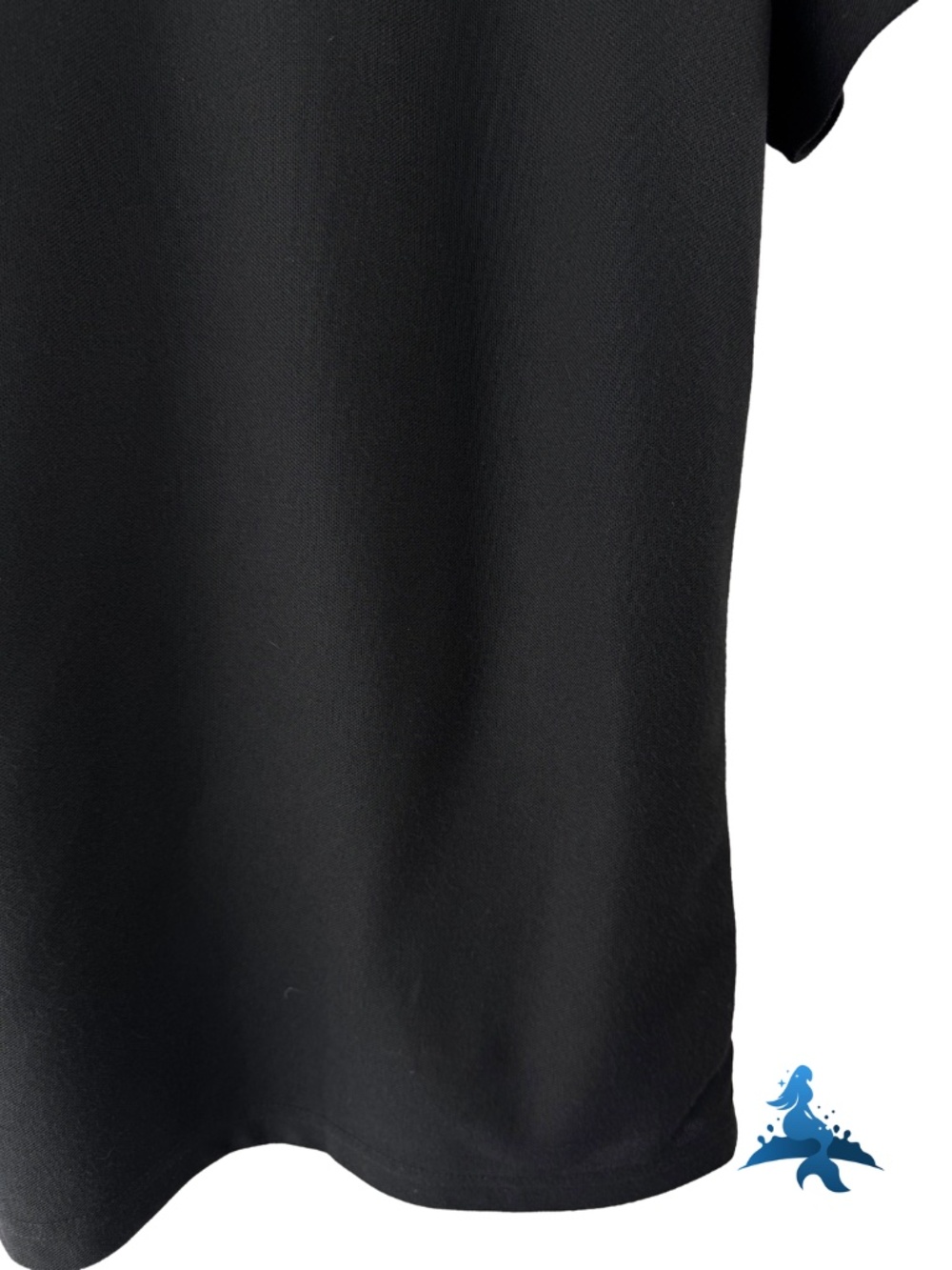 1300 Tinkwell Polo Shirt Short Sleeve Button Collar – L – Black - Picture 7 of 15